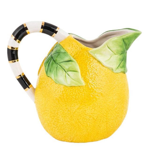 MacKenzie-Childs Lemon Pitcher | 35514-2130 | Borsheims
