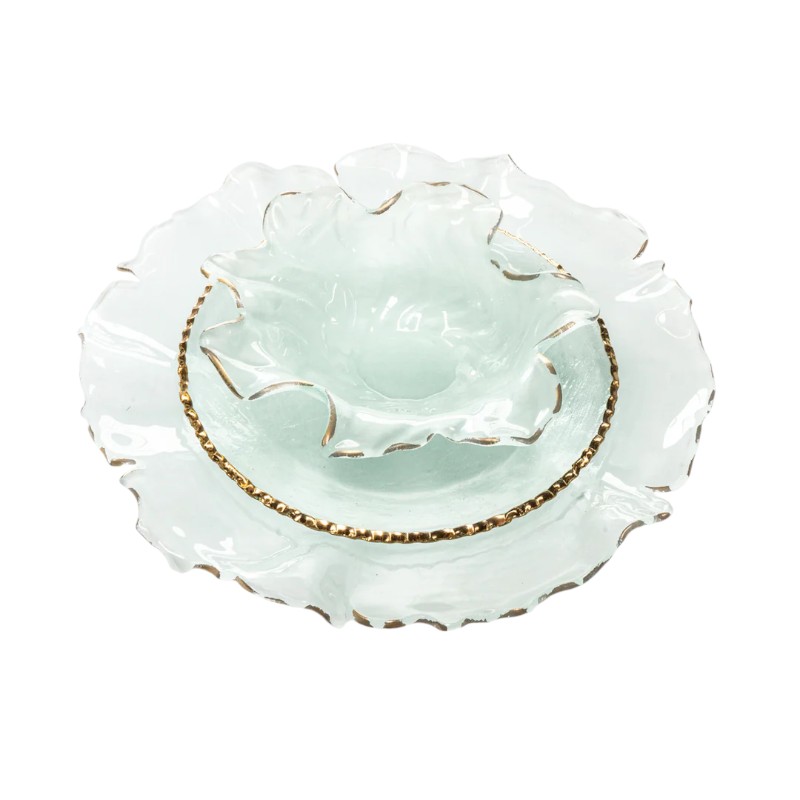 Annieglass Poppy Platter