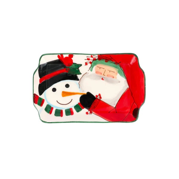 Vietri Old St Nick Plate