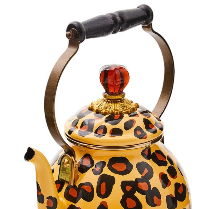 MacKenzie-Childs Spot On Tea Kettle, 2QT | 89257-1122 | Borsheims