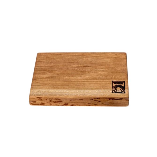 Andrew Pearce Small Single Live Edge Citrus Wood Cutting Board, Cherry
