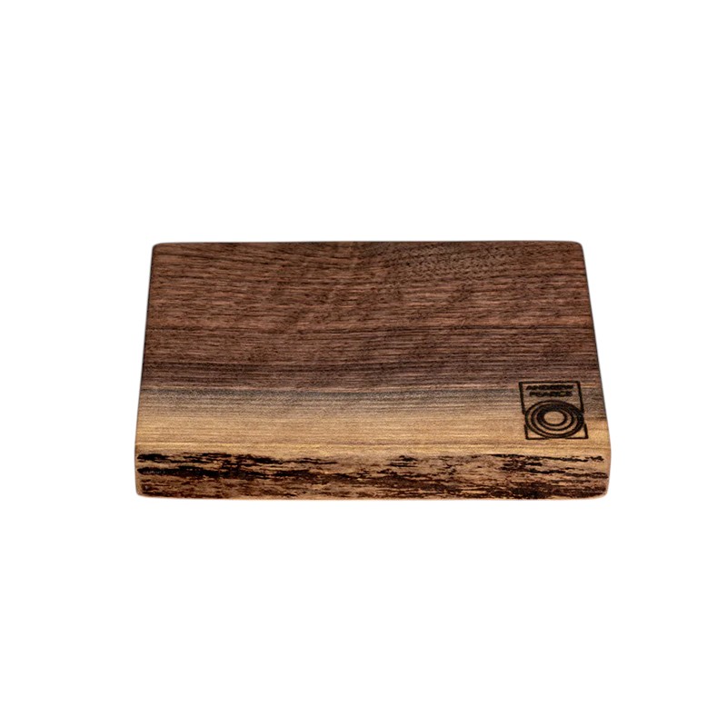 Andrew Pearce Small Single Live Edge Citrus Wood Cutting Board, Walnut