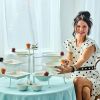 Nora Fleming Triple Tier Stand, Square