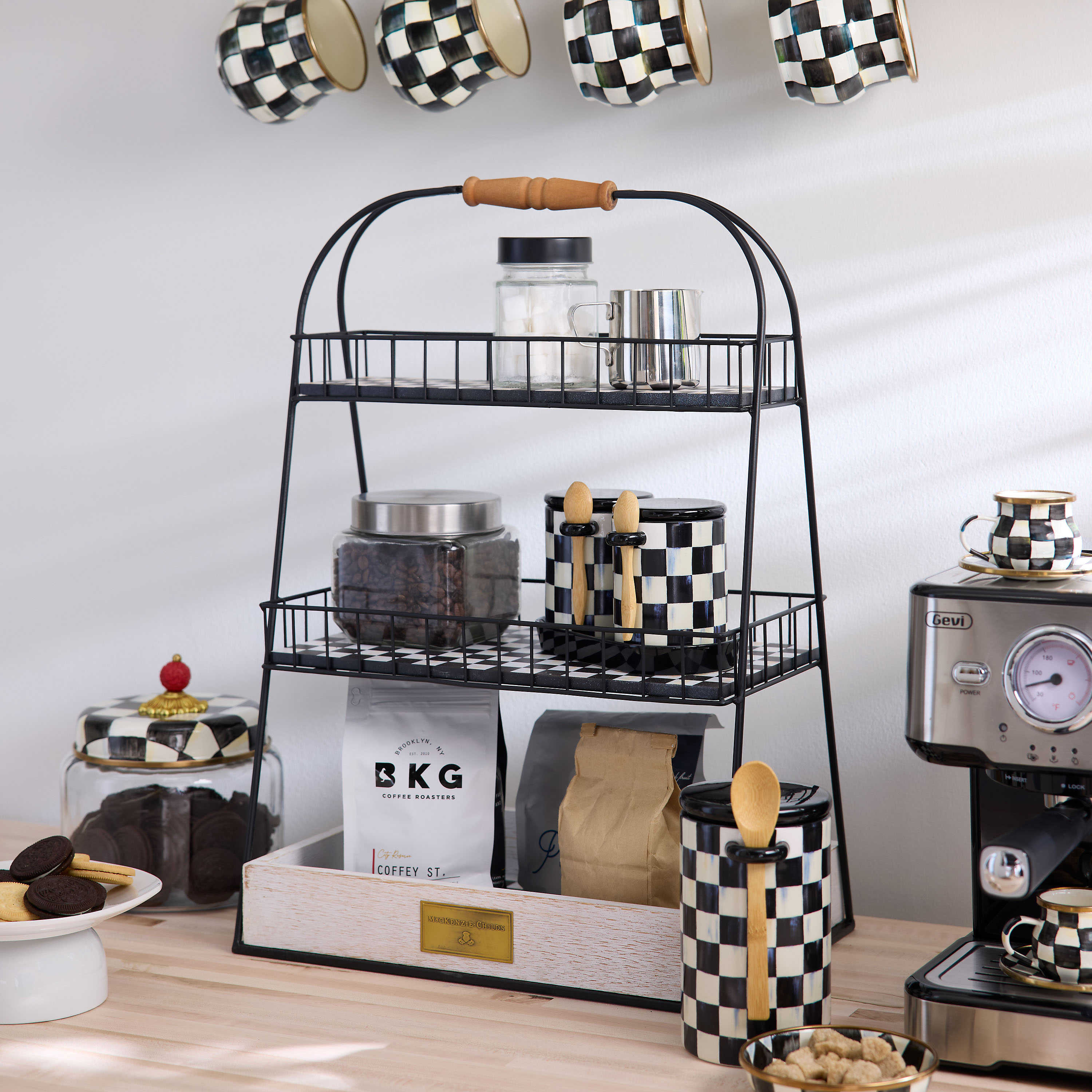 MacKenzie-Childs Farmhouse Tiered Stand