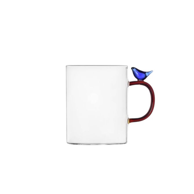 Ichendorf Bird Mug, Light Blue
