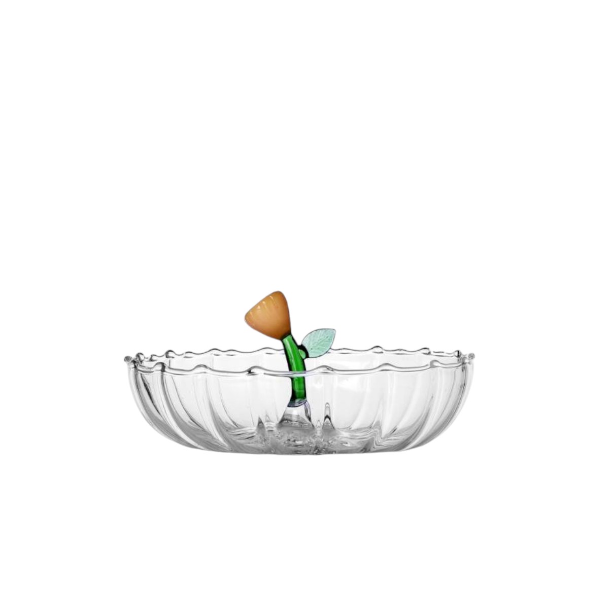 Ichendorf Botanica Amber Flower Saucer