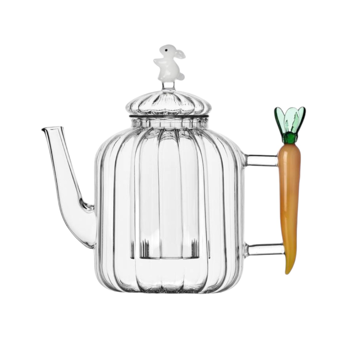 Ichendorf Vegetables Optic Carrot and White Rabbitt Teapot