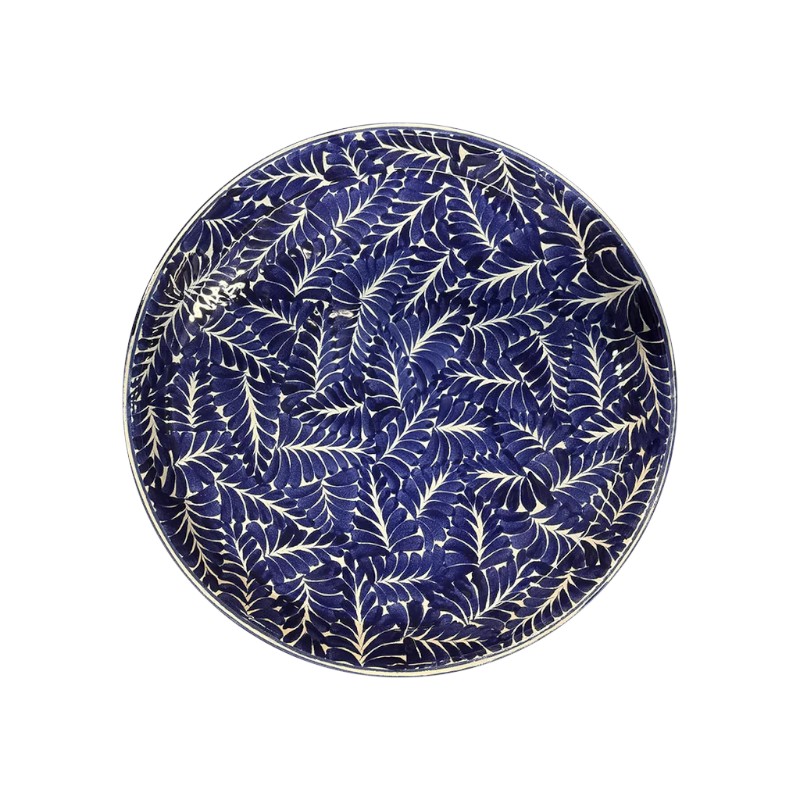 Jan Barboglio Palma Platter, Blue