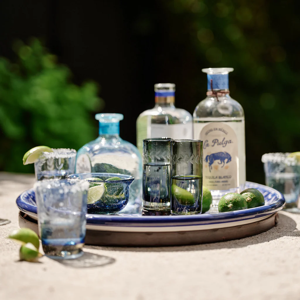 Jan Barboglio Palma Platter, Blue