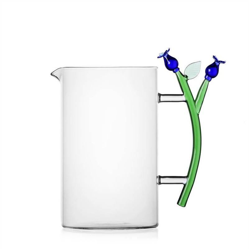 Ichendorf Botanica Jug, Blue Flower