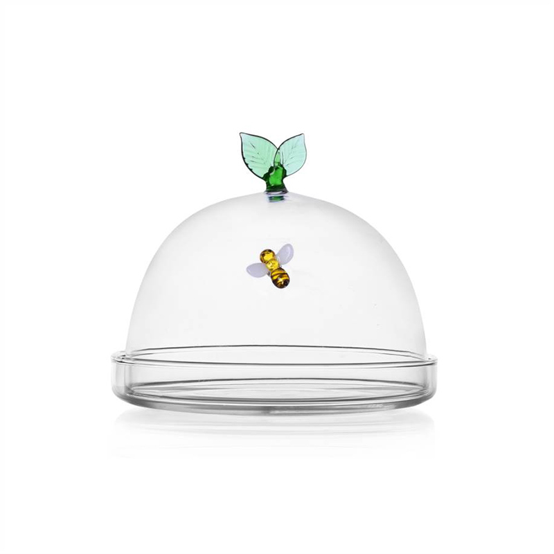 Ichendorf Garden Picnic Dome with Dish, Bee and Leaf