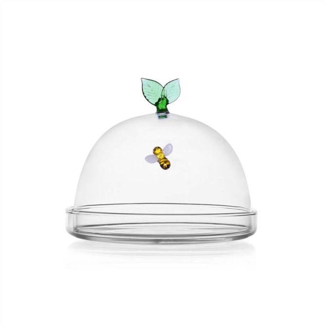 Ichendorf Garden Picnic Dome with Dish, Bee and Leaf