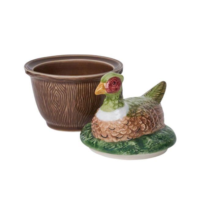 Juliska Forest Walk Pheasant Baker with Lid, Small