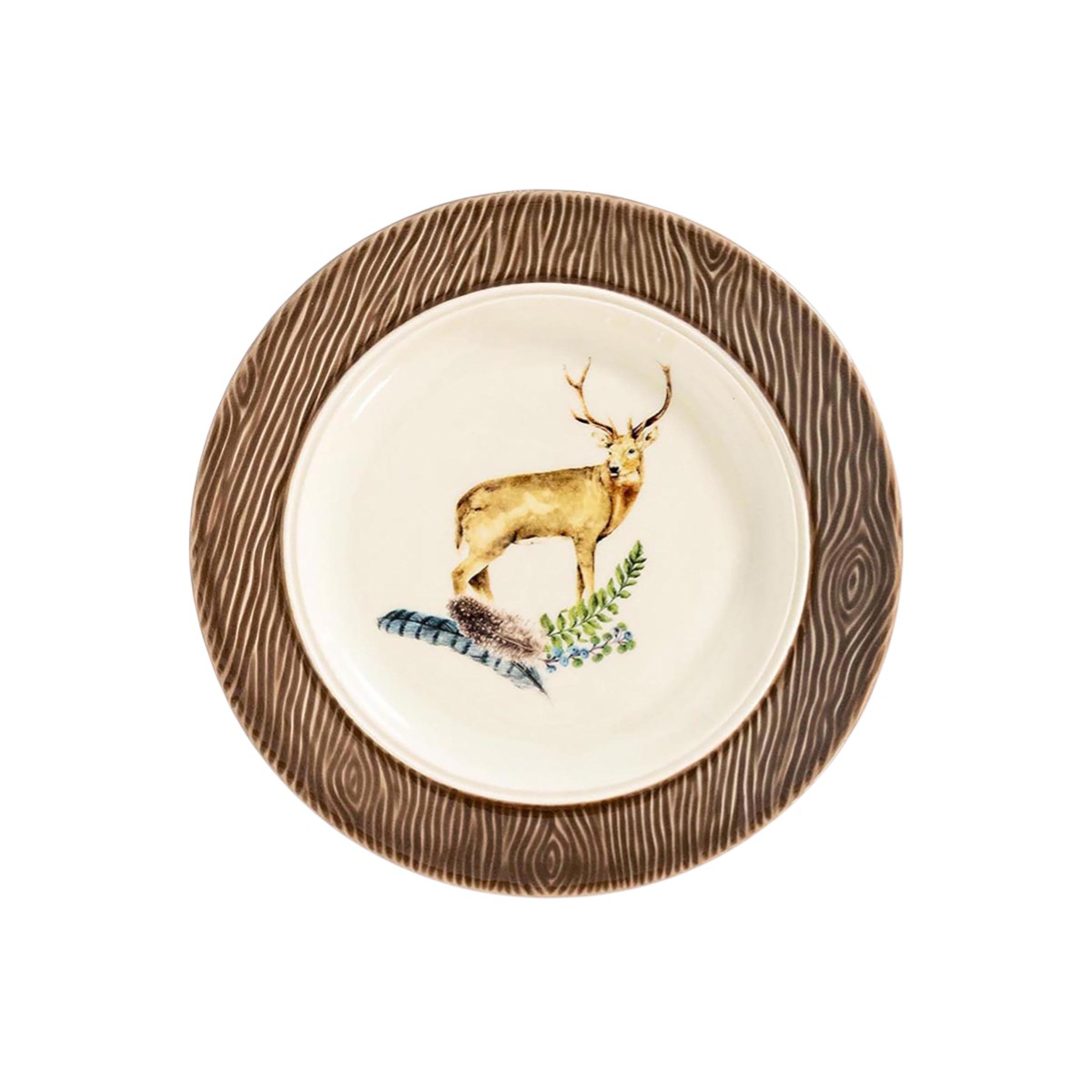 Juliska Forest Walk Stag Side Plate
