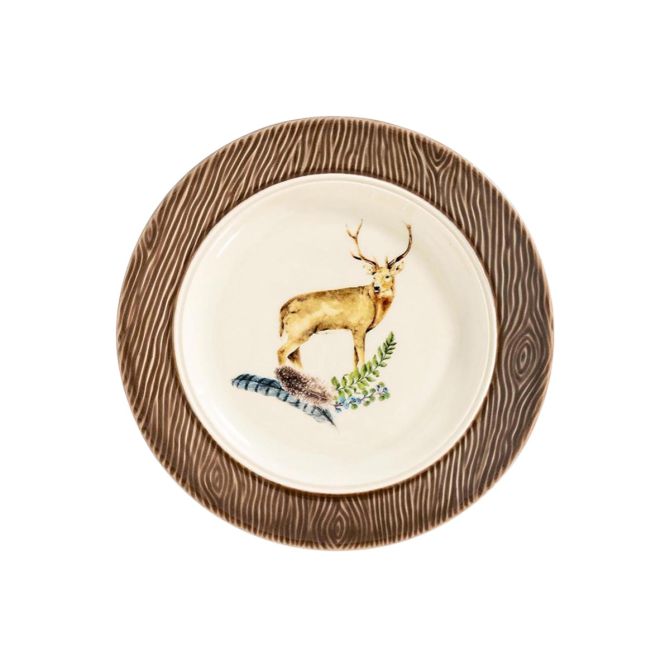 Juliska Forest Walk Stag Side Plate