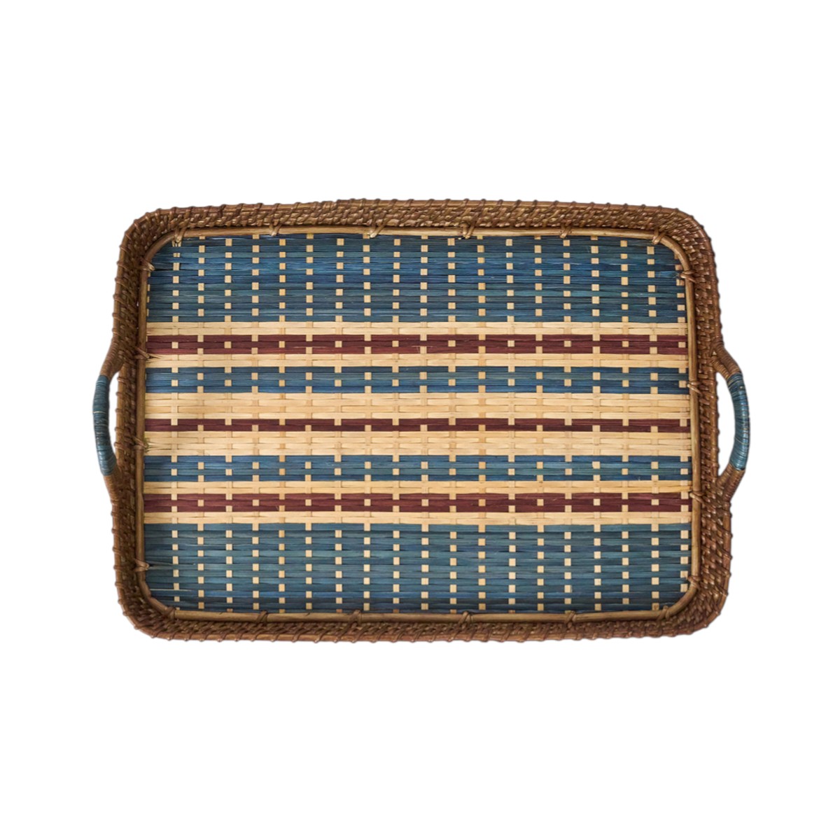 Juliska Danish Stripe Navy Tray, 18