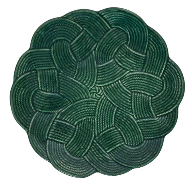 Juliska Le Panier Mystic Knot Basil Charger