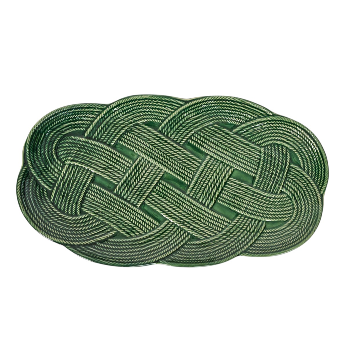 Juliska Le Panier Mystic Knot Basil Hostess Tray