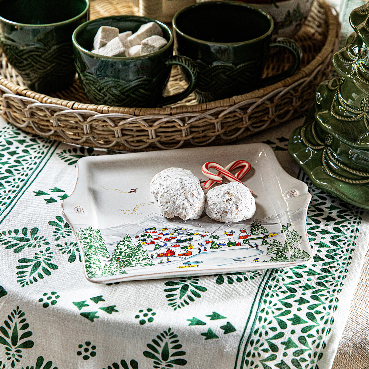 Juliska Berry & Thread North Pole Cookie Tray, 10