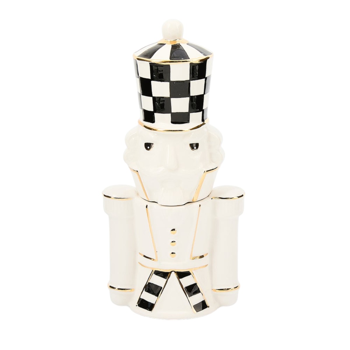 MacKenzie-Childs Courtly Noel Nutcracker Salt and Pepper Set