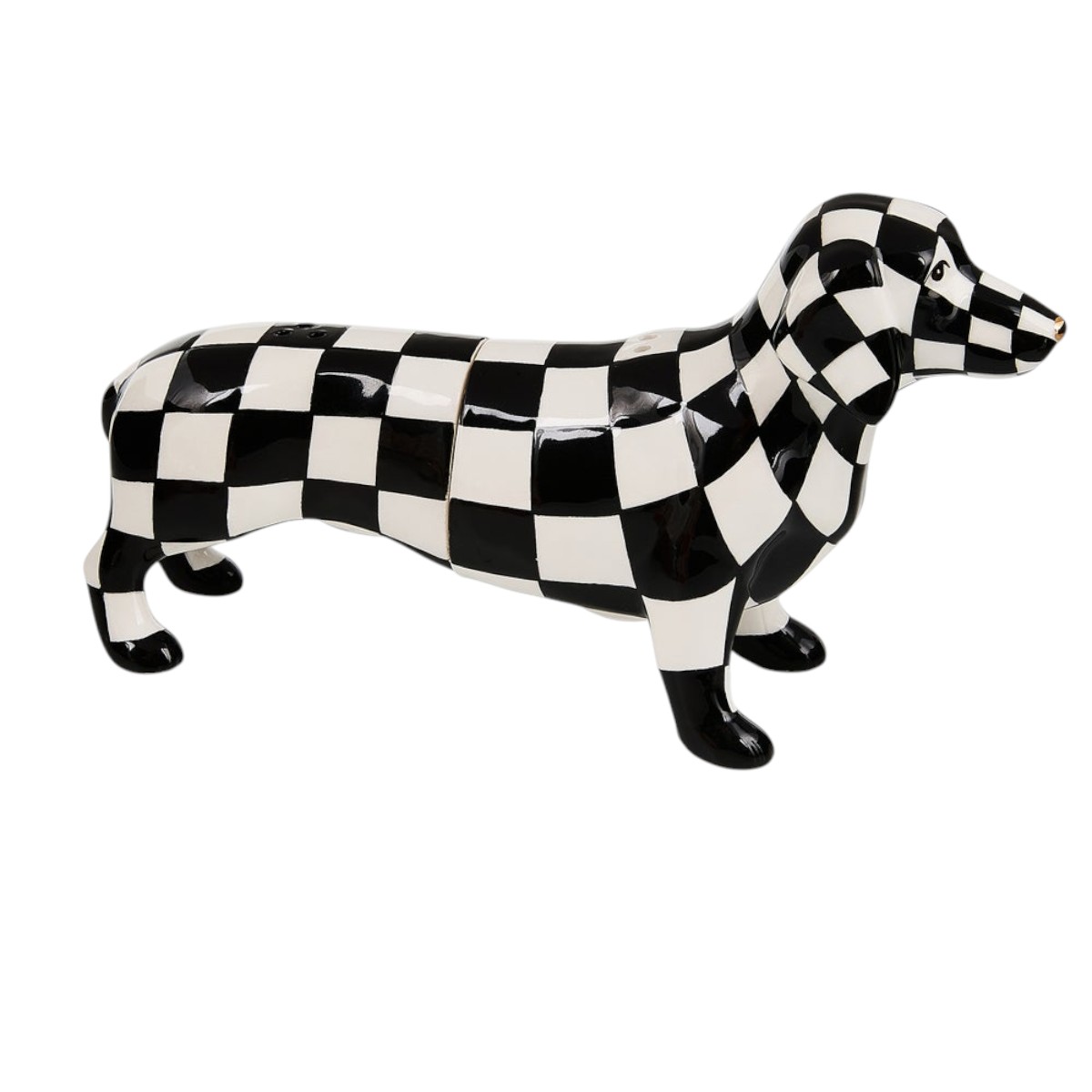 MacKenzie-Childs Dachshund Salt and Pepper Set
