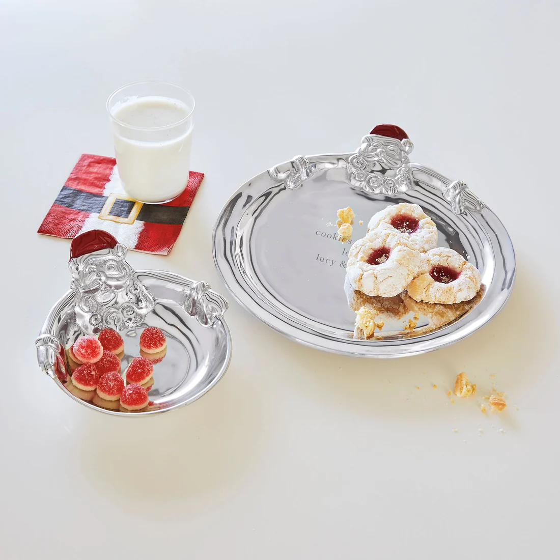 Mariposa Huggine Santa Candy Dish