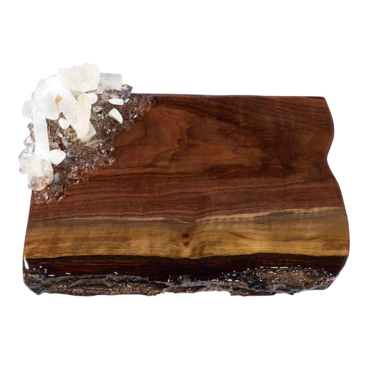 Olivia Riegel White Krystallos Kodama Charcuterie Board, Medium