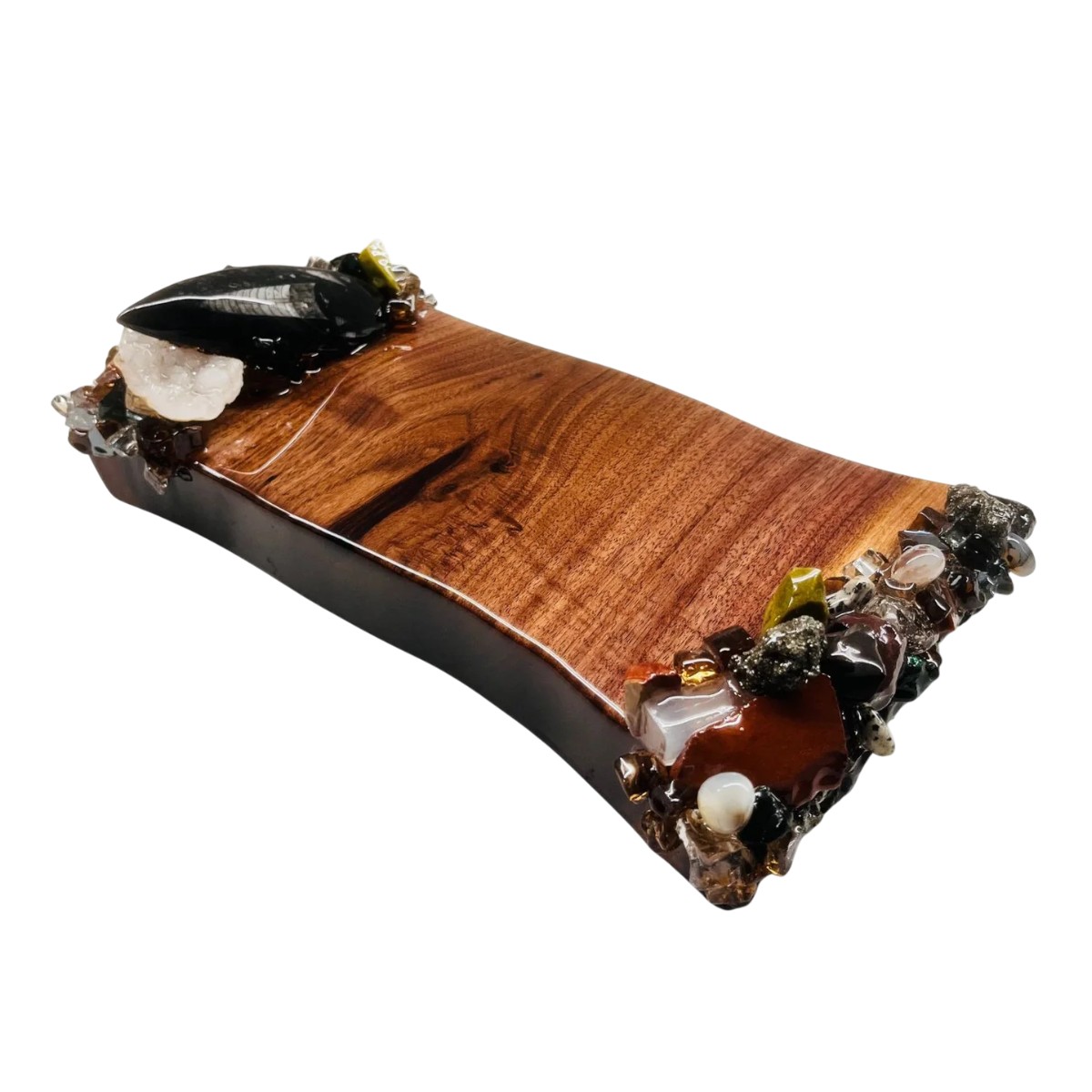 Olivia Riegel Treasures Guest Towel Napkin Holder, Brown