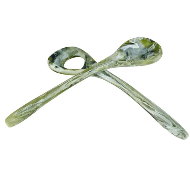 Nashi Arila Salad Servers, Forest