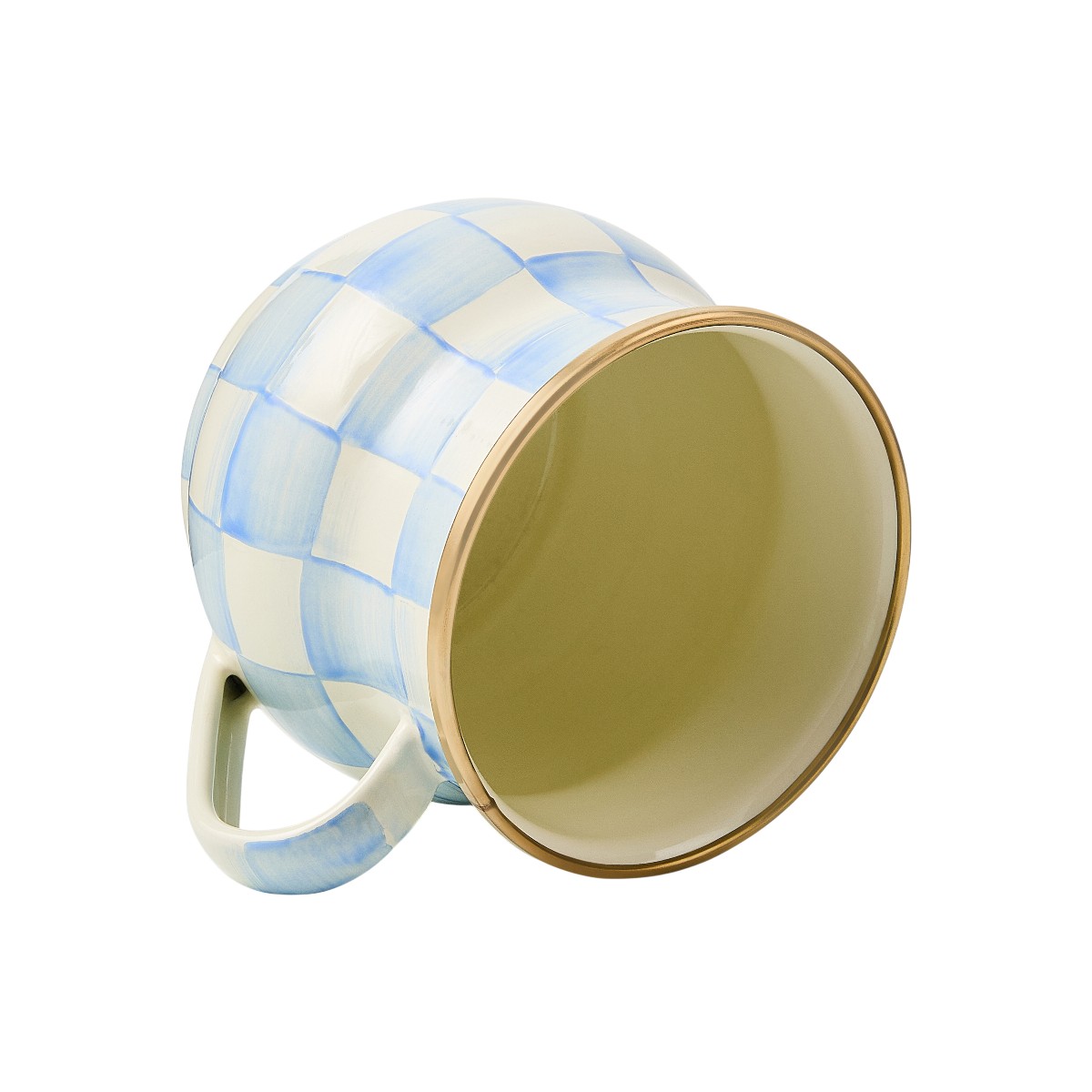 MacKenzie-Childs Mug, Sky Check