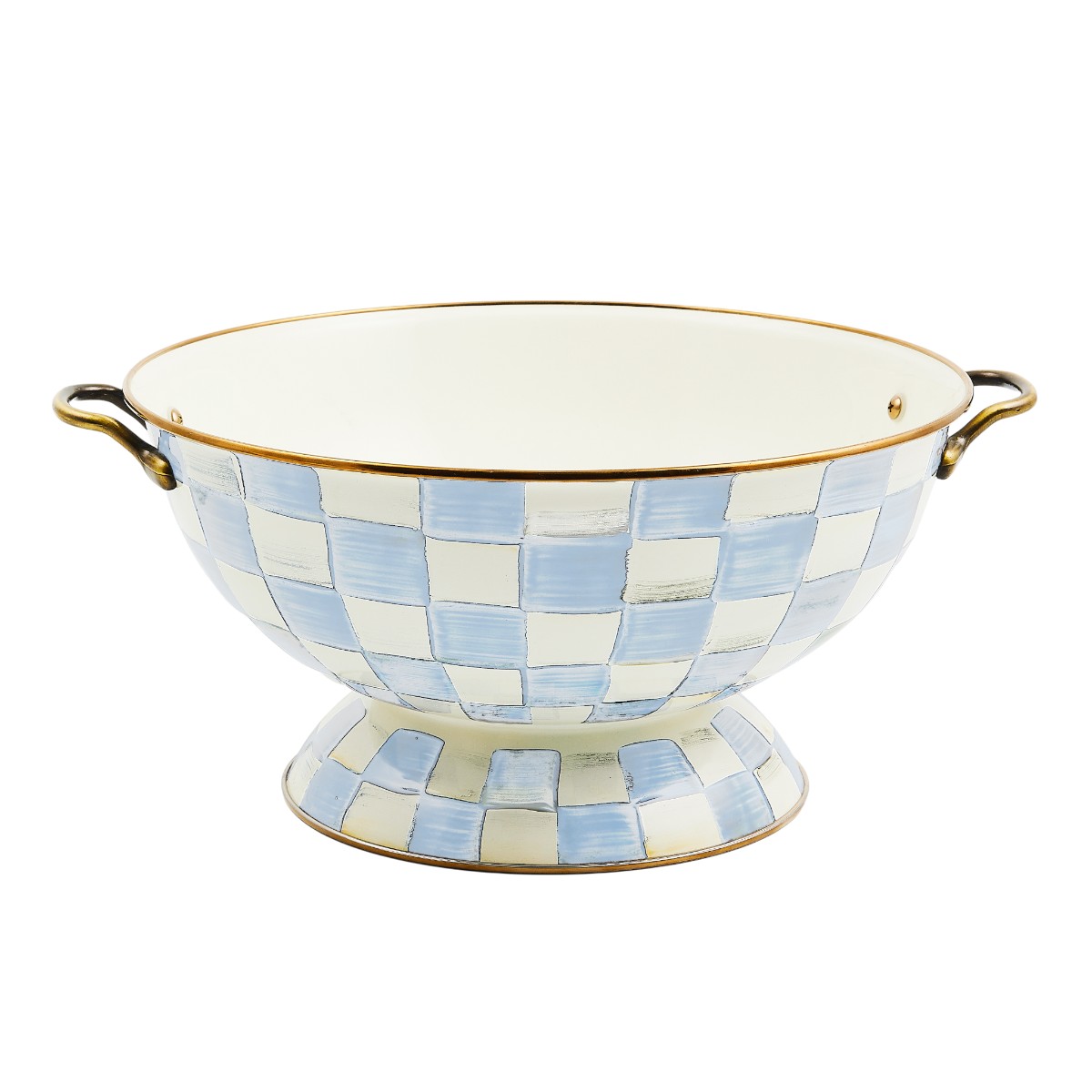 MacKenzie-Childs Everything Bowl, Sky Check