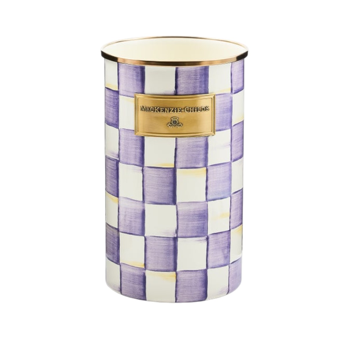 MacKenzie-Childs Utensil Holder, Violet Check