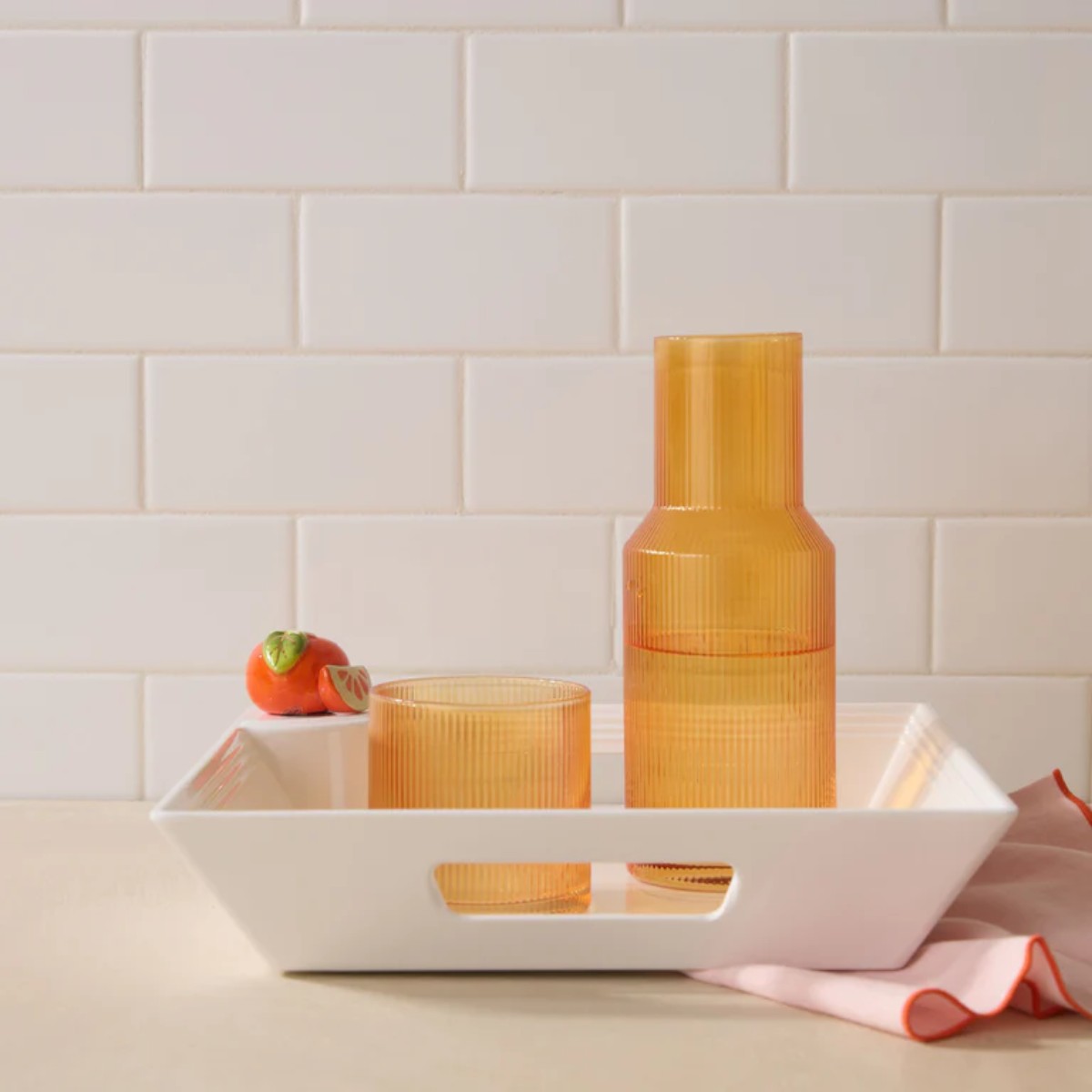Nora Fleming Square Melamine Tray