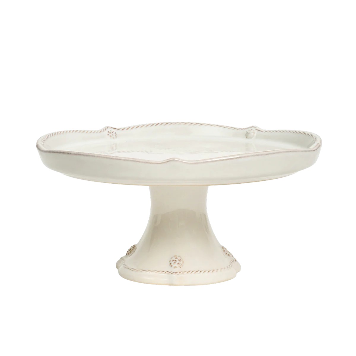Juliska Berry & Thread Petite Cake Stand, Whitewash