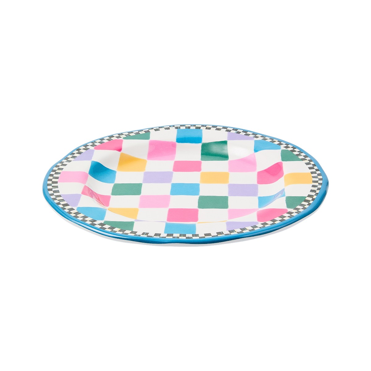 MacKenzie-Childs Set of 4 Melamine Salad Plates, Jamboree