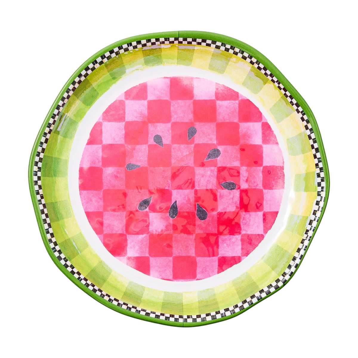 MacKenzie-Childs Large Melamine Platter, Watermelon