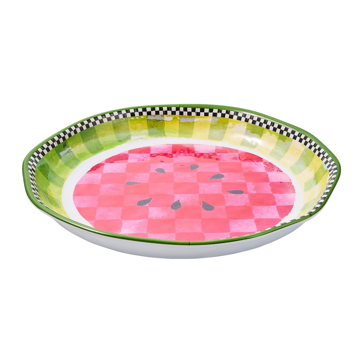 MacKenzie-Childs Large Melamine Platter, Watermelon