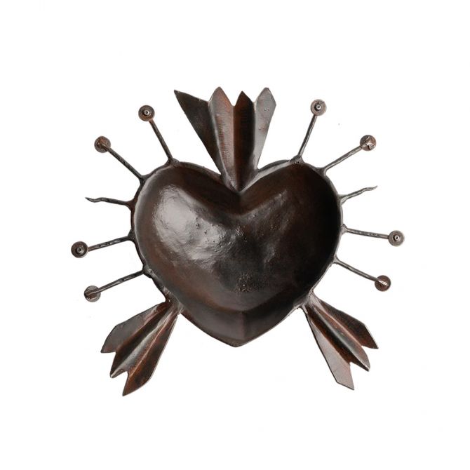 Jan Barboglio Corona d'Luz Corazon Heart Dish