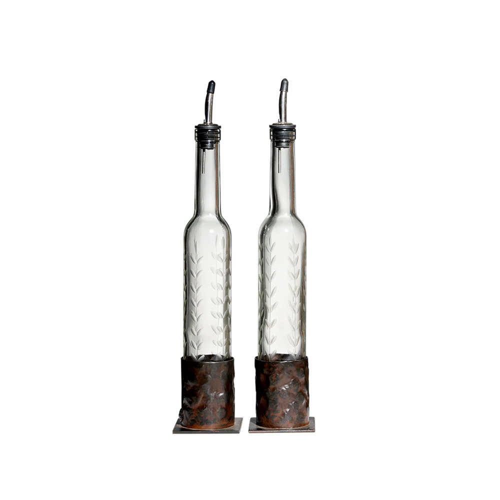 Jan Barboglio Camaradas Twin Glass Bottles