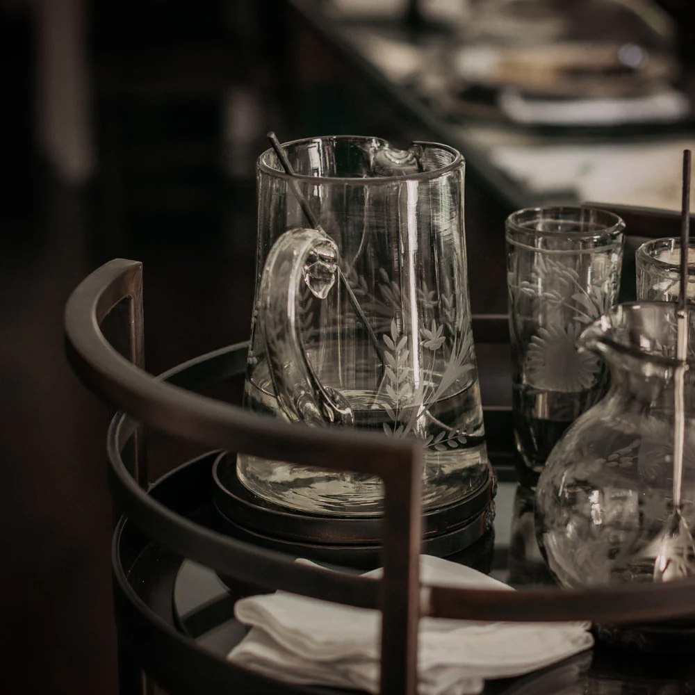Jan Barboglio Hacienda Clear Pitcher