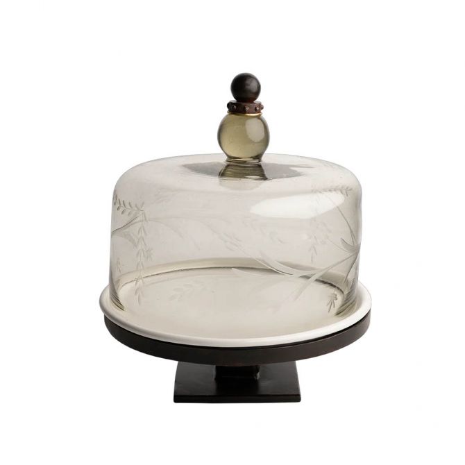 Jan Barboglio Patrona Classic Ceramic Serving Platter, 12"