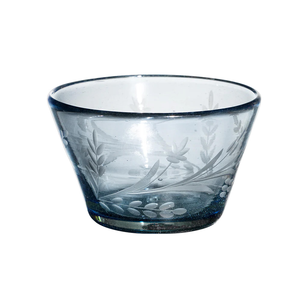 Jan Barboglio Todo Small Blue Glass Bowl