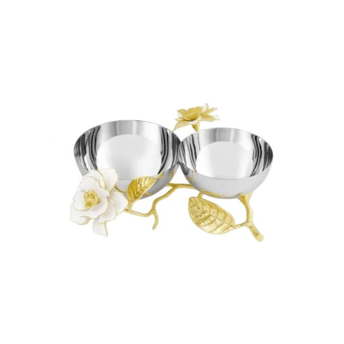 Michael Aram Gardenia Double Dish