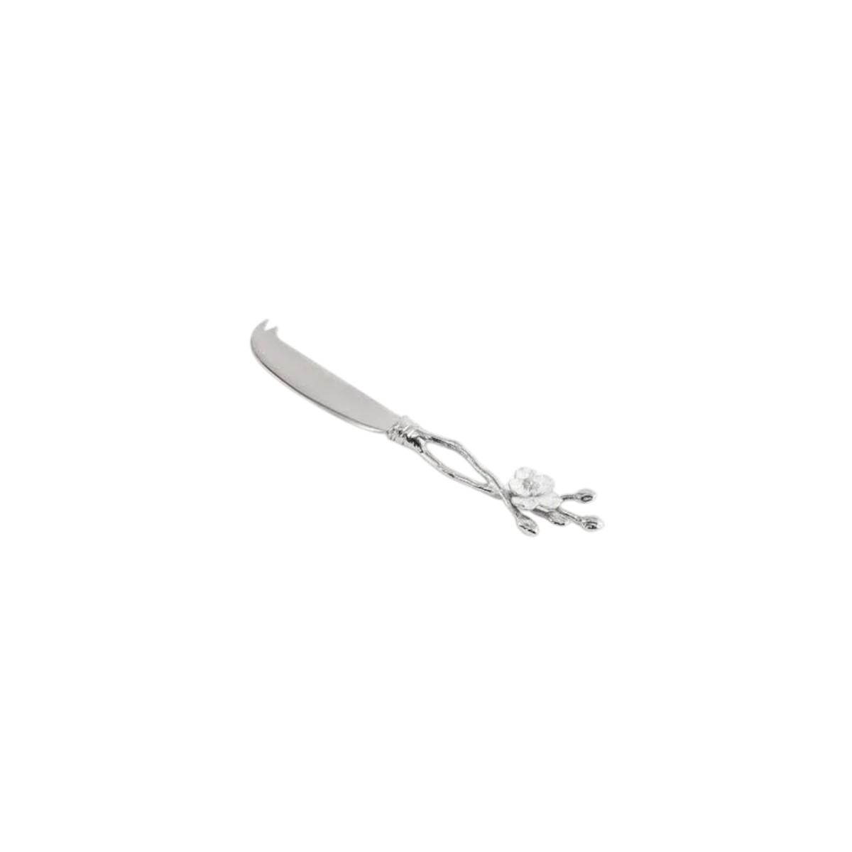Michael Aram Silver Orchid Cheeseboard with Knife