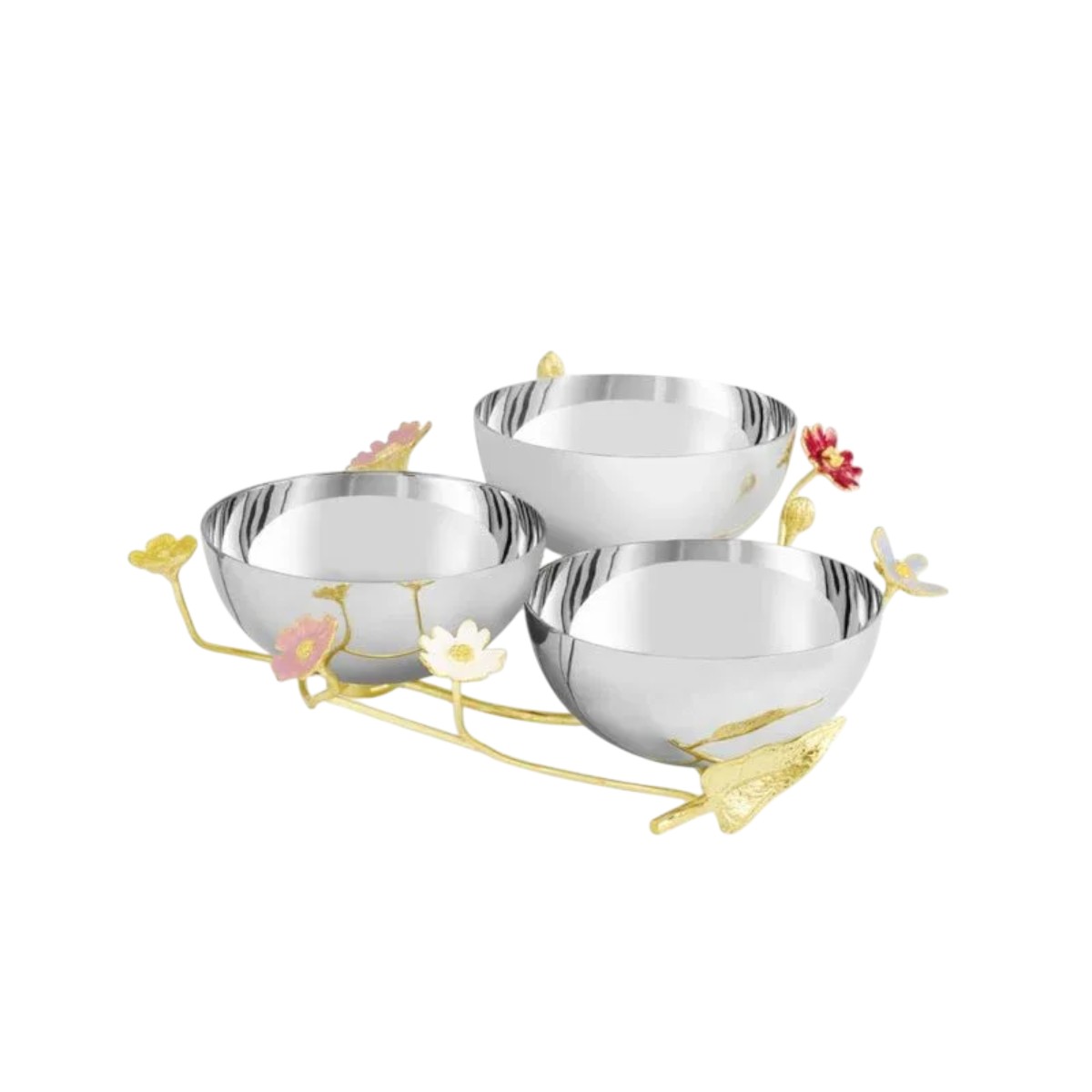Michael Aram Wildflower Triple Dish
