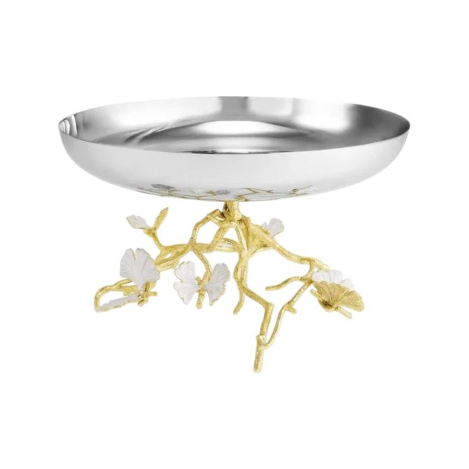 Michael Aram Butterfly Gingko Gold Fruit Bowl