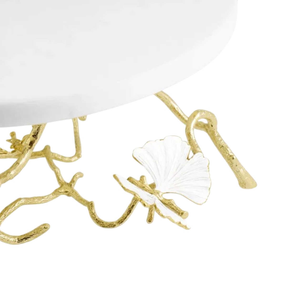 Michael Aram Butterfly Gingko Gold Cake Stand