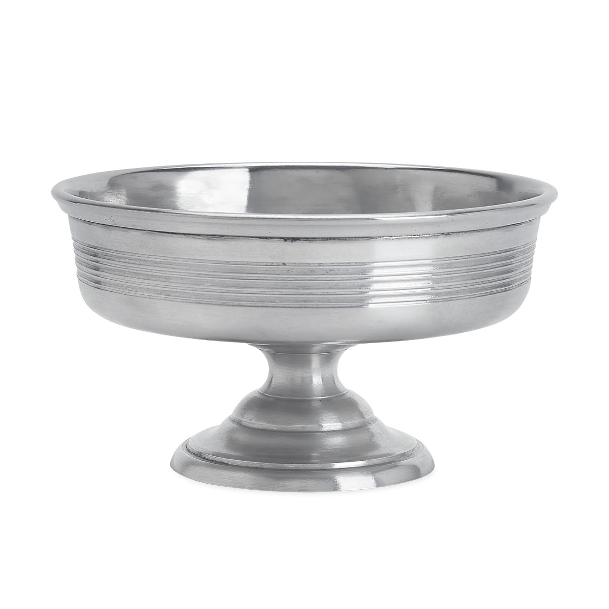 Match Pewter Round Footed Dish