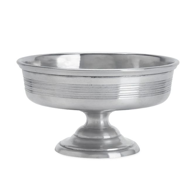 Match Pewter Round Footed Dish