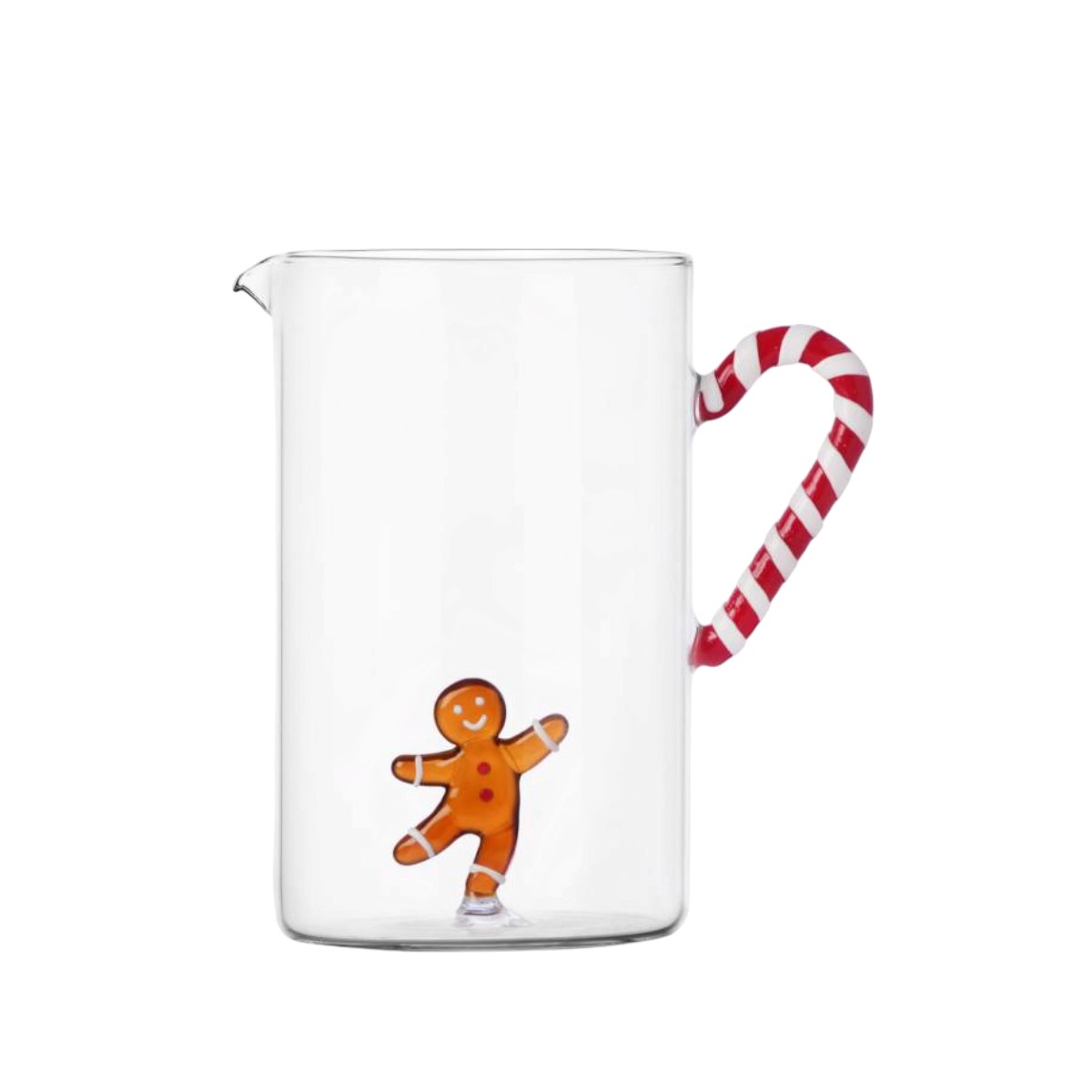 Ichendorf Mr. Gingerbread Inside Candy Cane Handle Jug